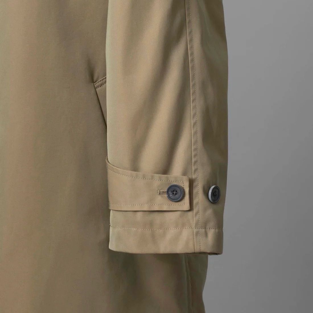 【残り一点】120/2/2 Suvin Cotton Gabardine Prime-Over Balmacaan Coat