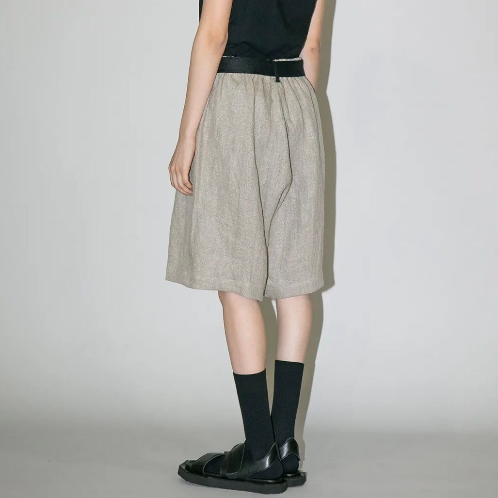 【残り一点】セミウェットリネンショートパンツ