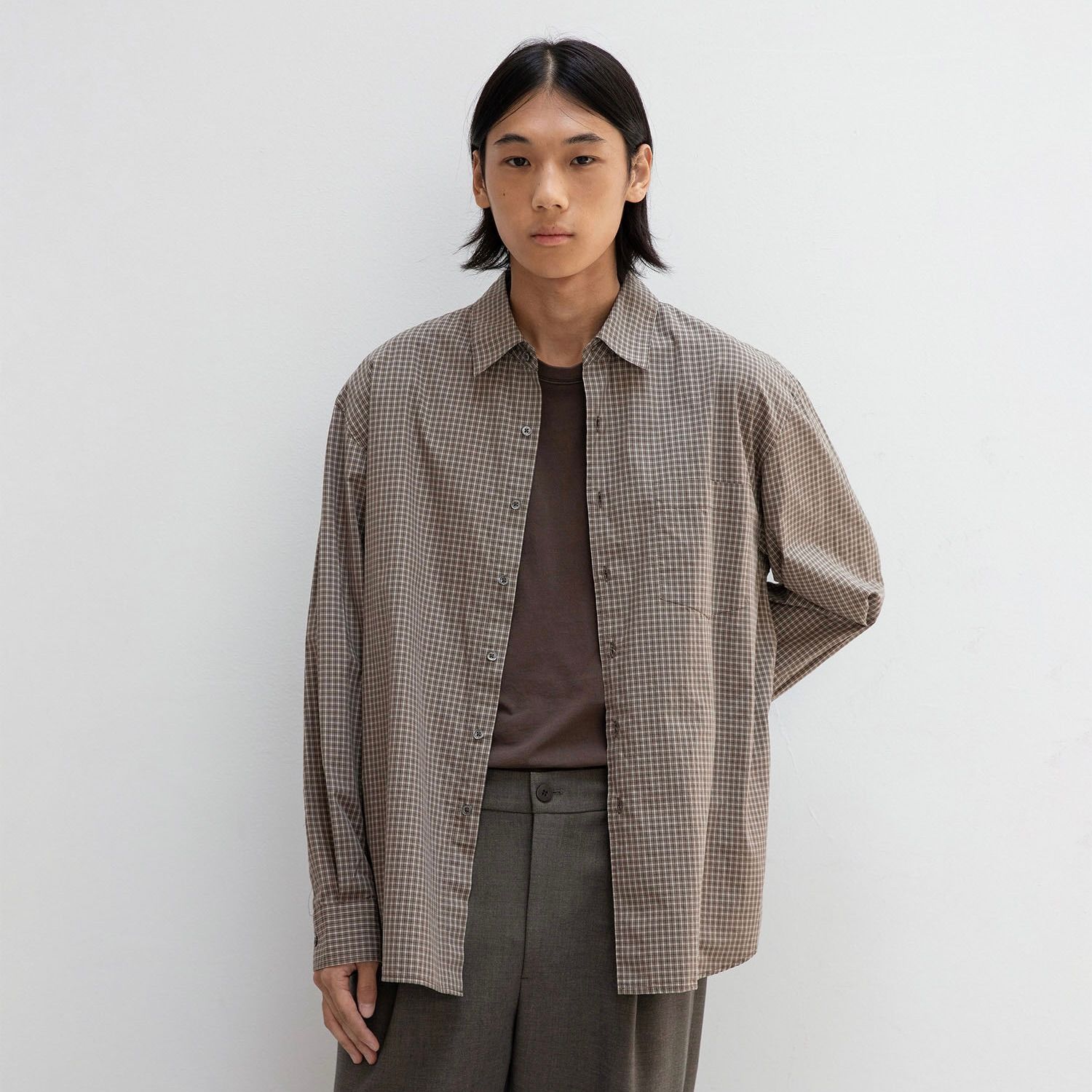 【残り一点】Ordinary Check Shirt