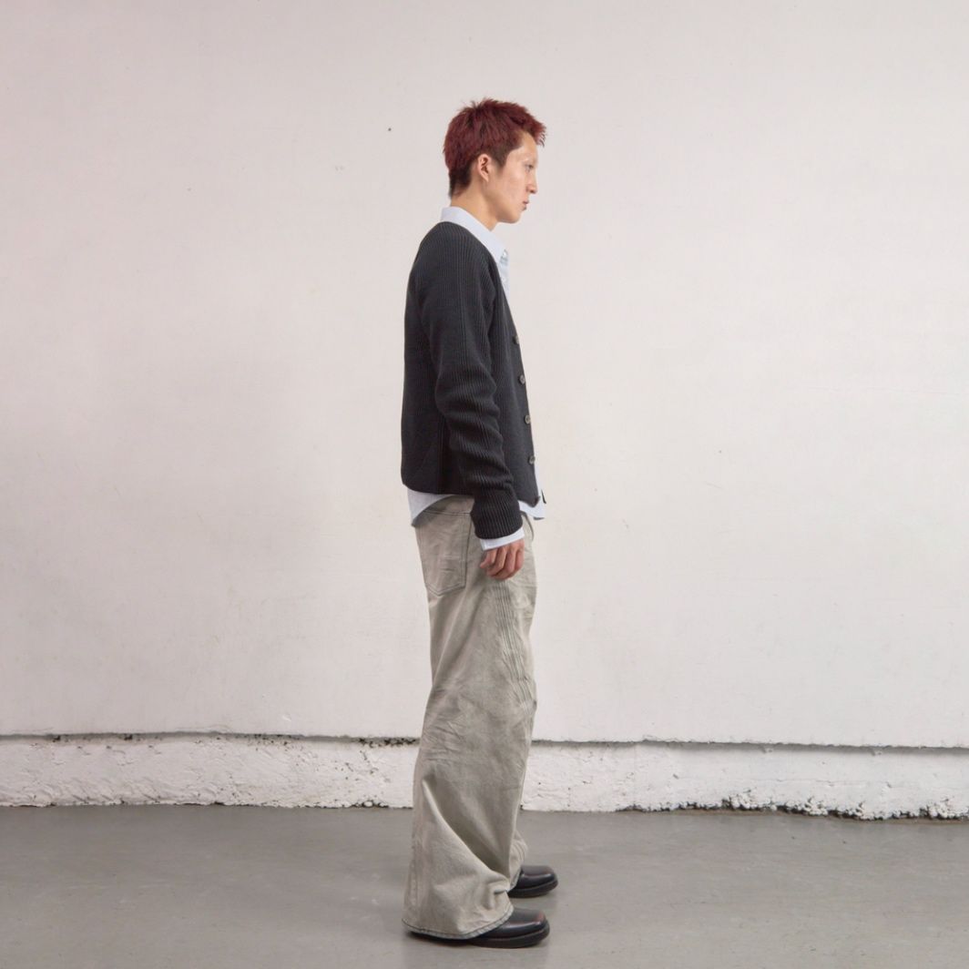 【残り一点】Ribbed Cardigan