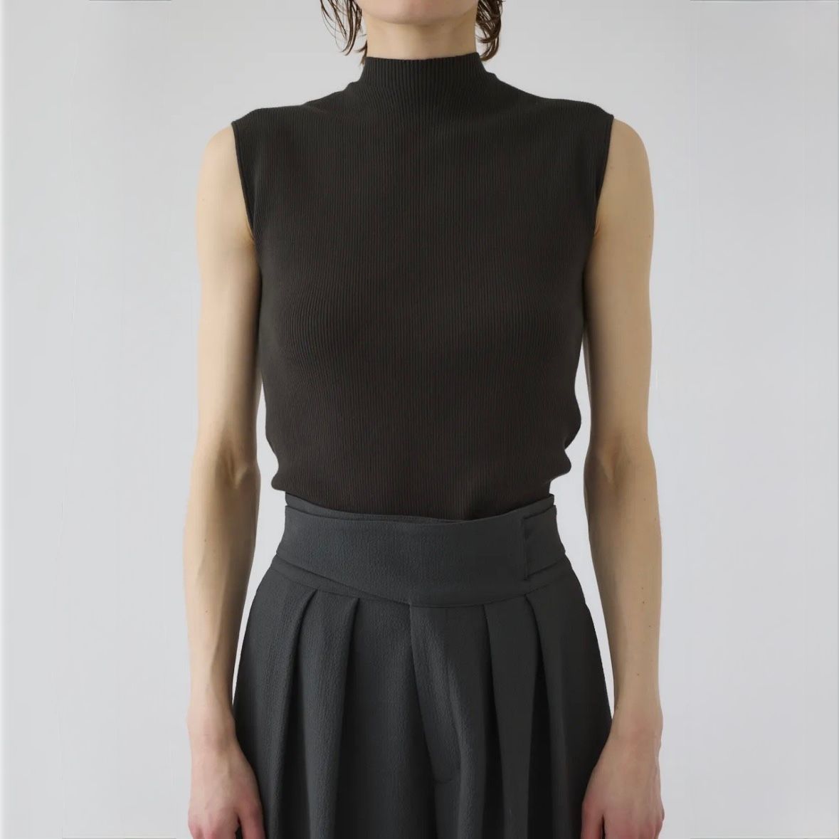 【残り一点】Washable Basic N/S Knit