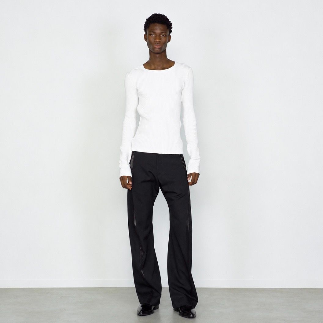 【残り一点】Ribbed Long Sleeve T-shirt