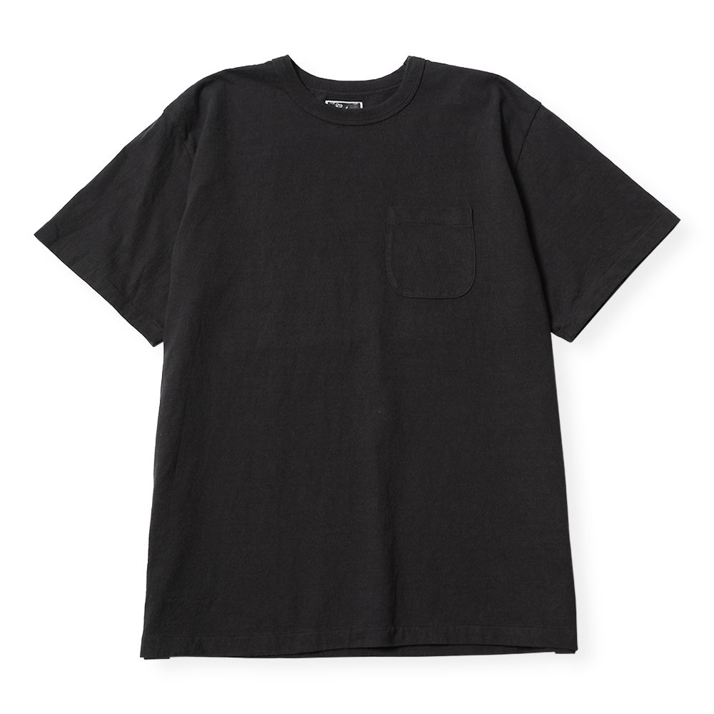 【残り一点】Garment Dye Girls Logo Pocket Tee