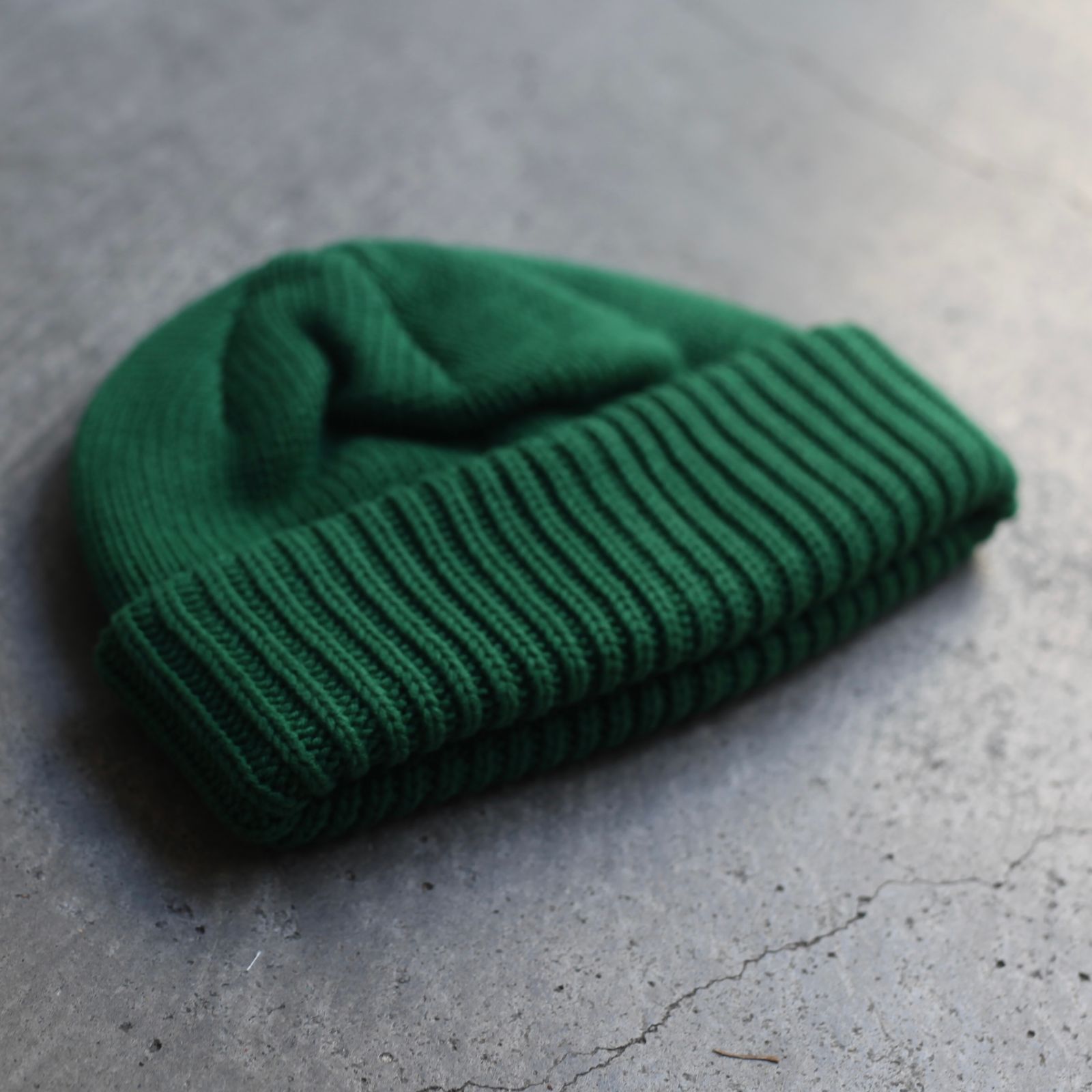 【再販売通知受付可能】Knit Cap(GREEN)