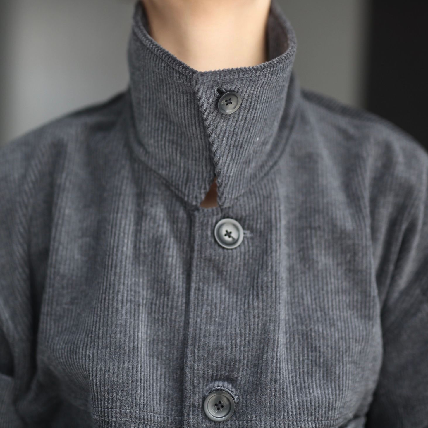 【残り一点】コーディロイオーバーサイズブルゾン