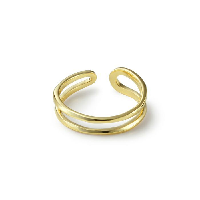 【お取り寄せ注文可能】K10 Narrow Ring_No.2(GOLD)