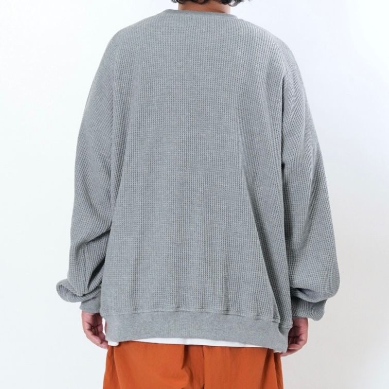 【残り一点】Waffle Crew Neck