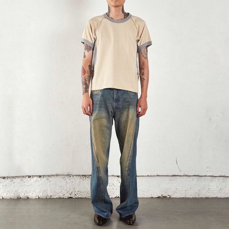 NVRFRGT - 【残りわずか】3D Twisted Wide Leg Jeans | ACRMTSM ONLINE 