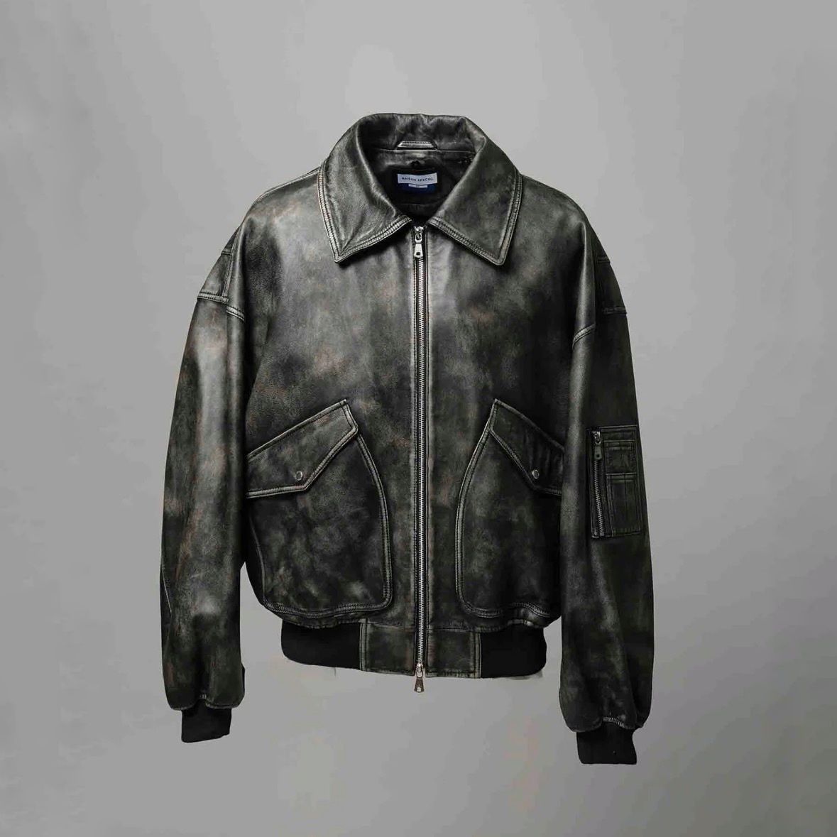 【残り一点】Sheep Leather Mouton G-1 Flight Jacket