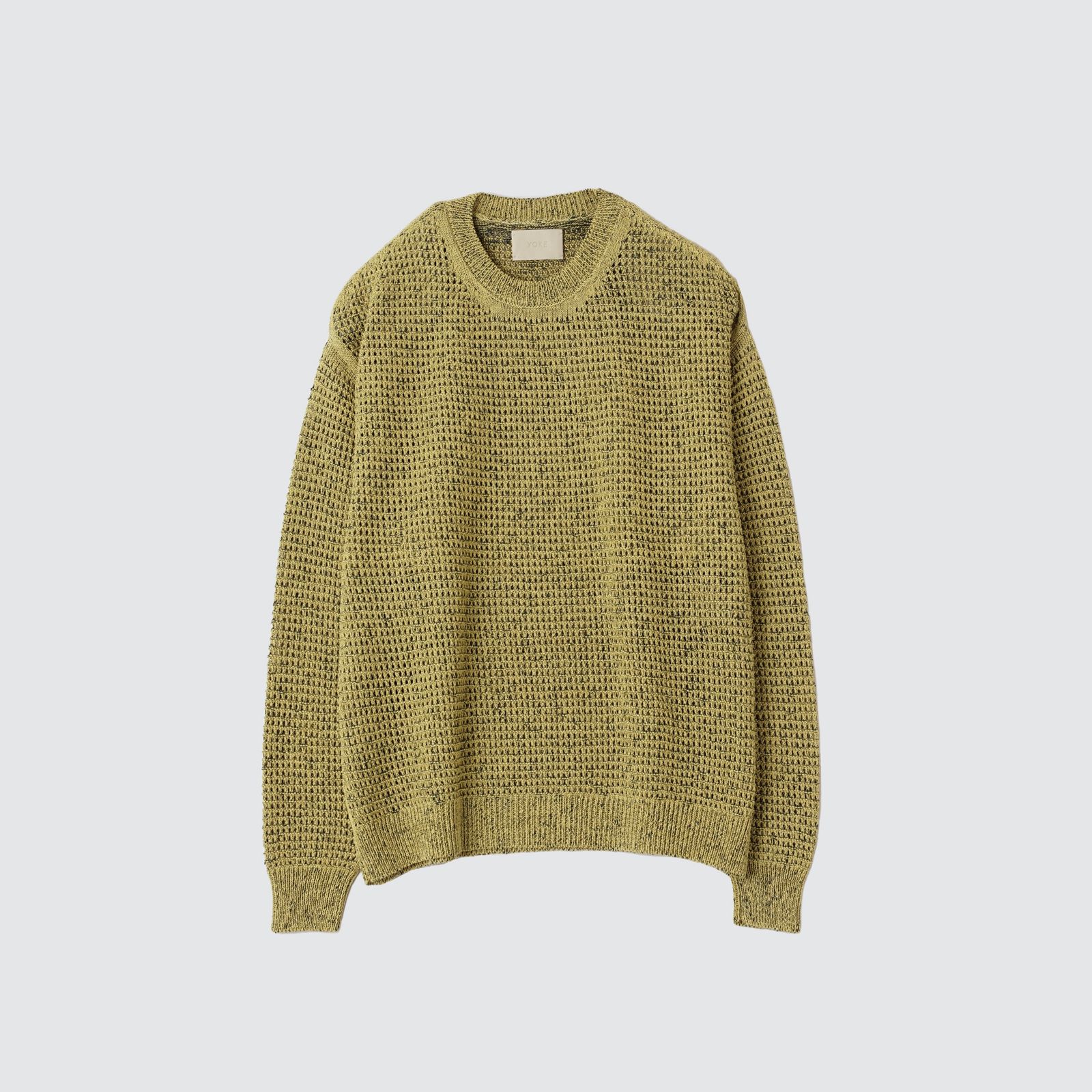 YOKE - 【残り一点】Mesh Knitted Crewneck Sweater | ACRMTSM ONLINE