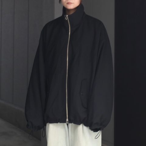 【残り一点】オールドウールギャバスタンドジップブルゾン