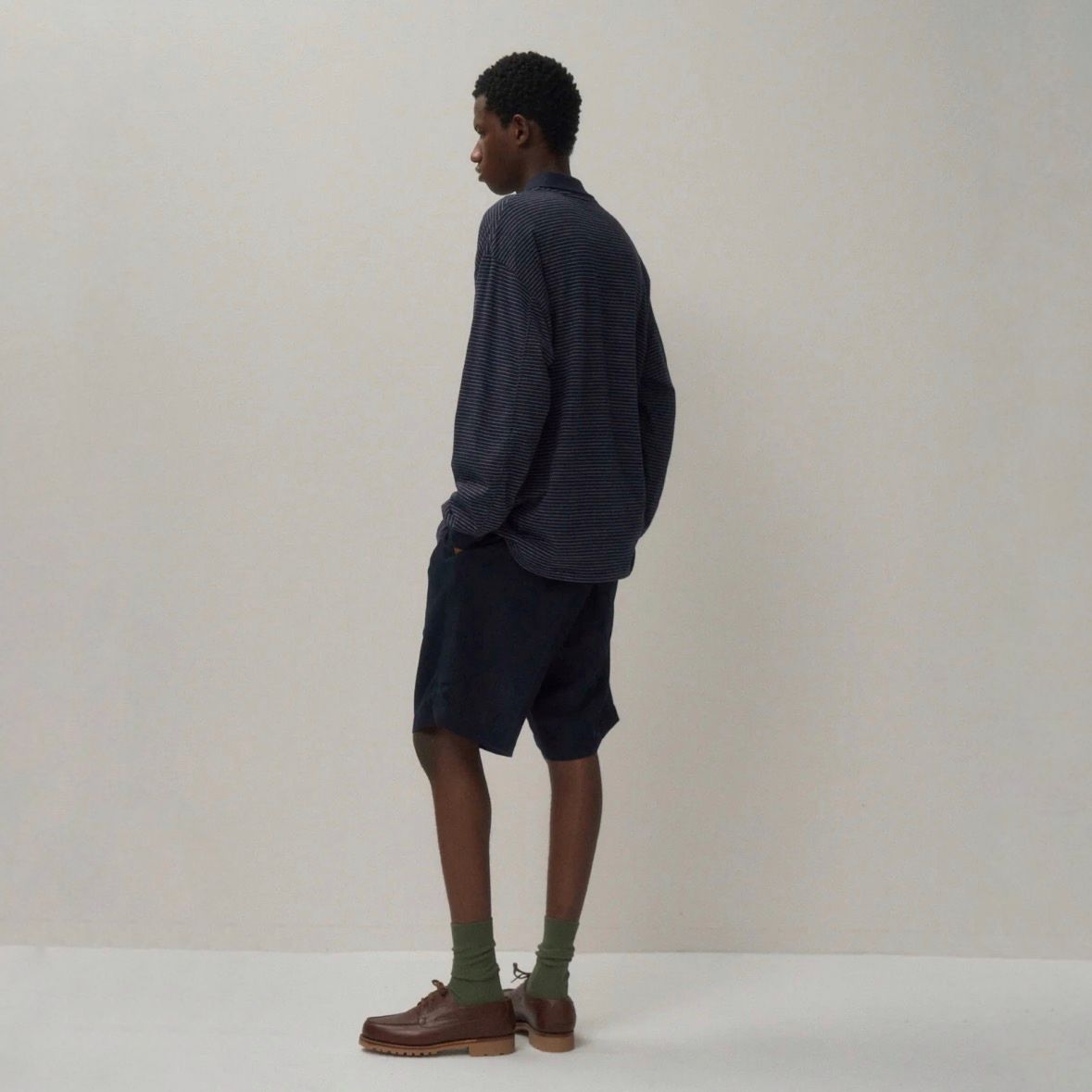 【残り一点】Suvin Double Jersey Polo Shirt