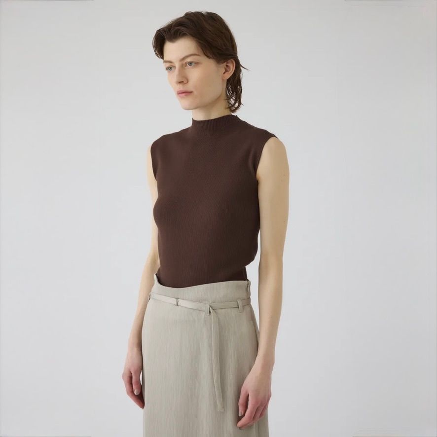 【残り一点】Washable Basic N/S Knit