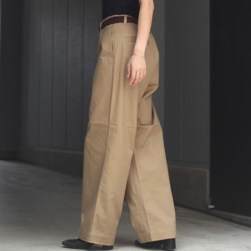 UNIVERSAL PRODUCTS - 【残り一点】No Tuck Chino Trousers | ACRMTSM 