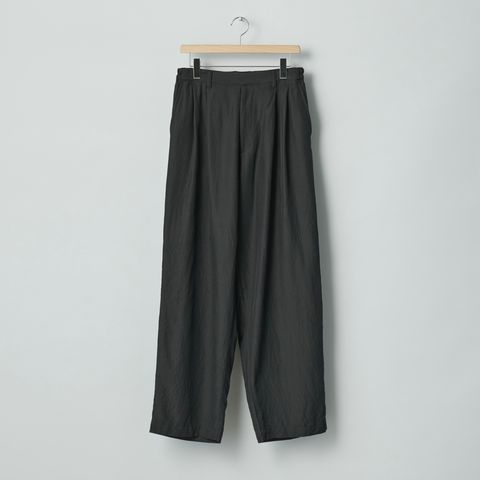 【残りわずか】Wool Silk Wide Easy Trousers