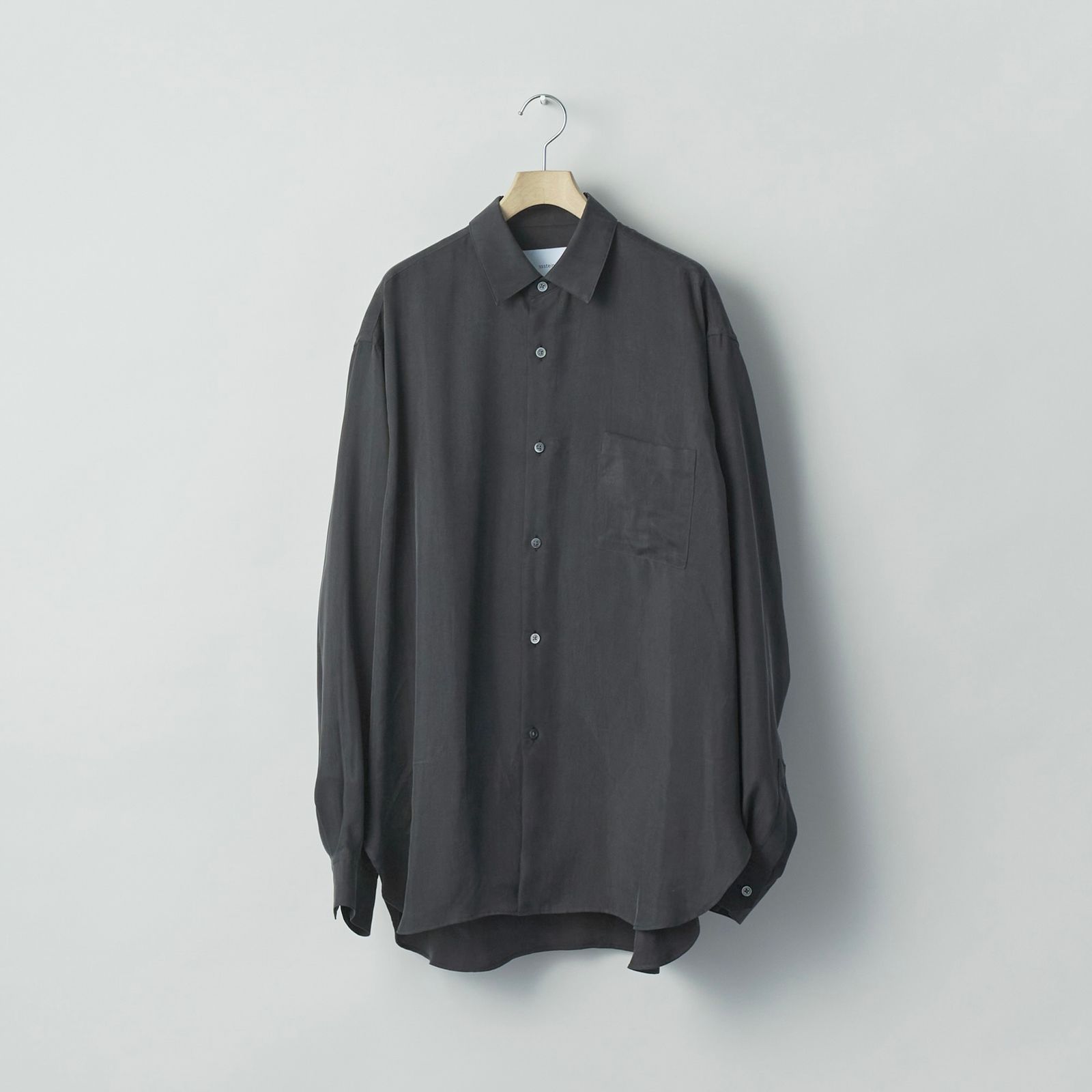 【残り一点】Cupro Fibril Oversized LS Shirt