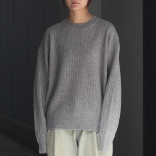 【残り一点】WO/CA Rib Pullover