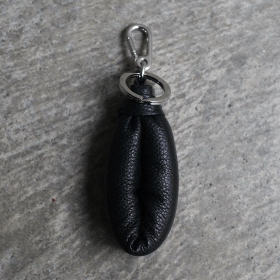 【残り一点】Wadded Key Ring Holder(SOFT GRAINED LEATHER)