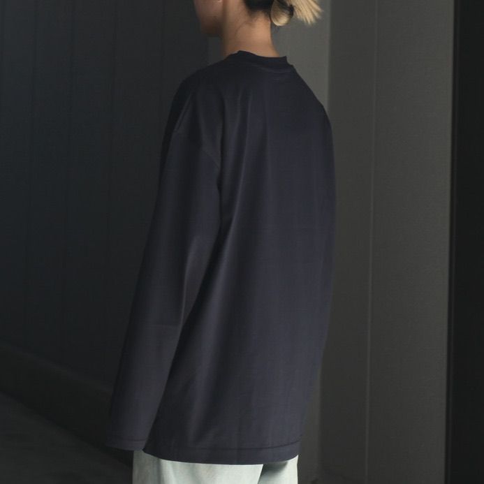 【残り一点】Suvin60/2 Oversized Long-Sleeve T-shirt
