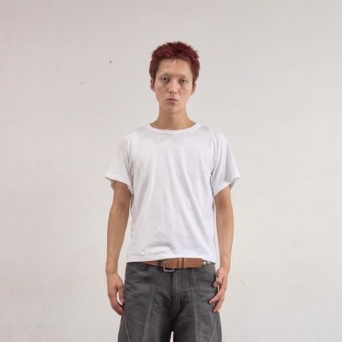 【残り一点】Panelled Half Sleeve T-Shirt
