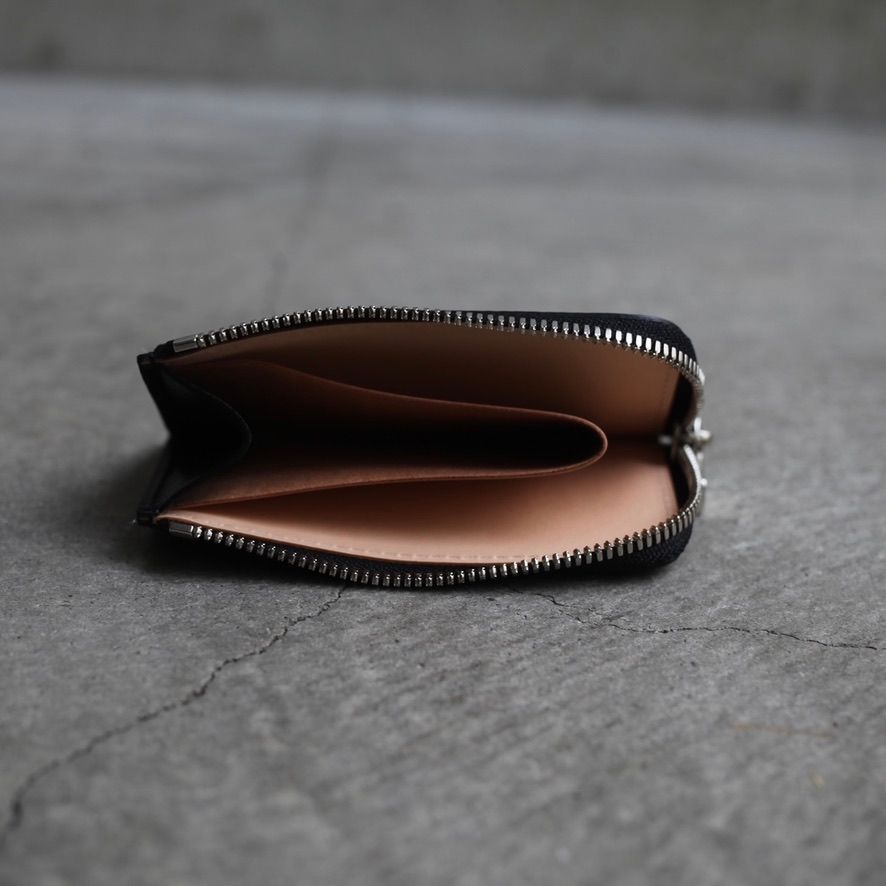 【残り一点】L Zip Wallet(BLACK)