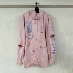 【残り一点】Destroyed Bunny Hoodie