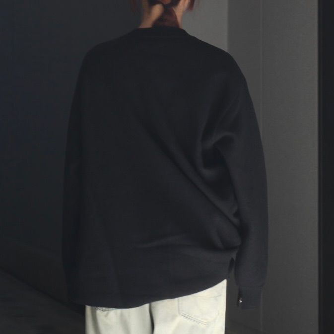 【残りわずか】Extra Fine Wool Knit Deformed LS