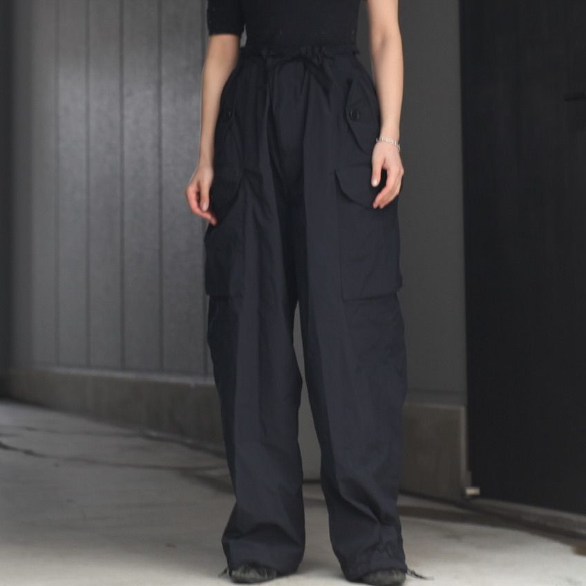 yoke 23SS スプレープリント ミリタリーパンツ