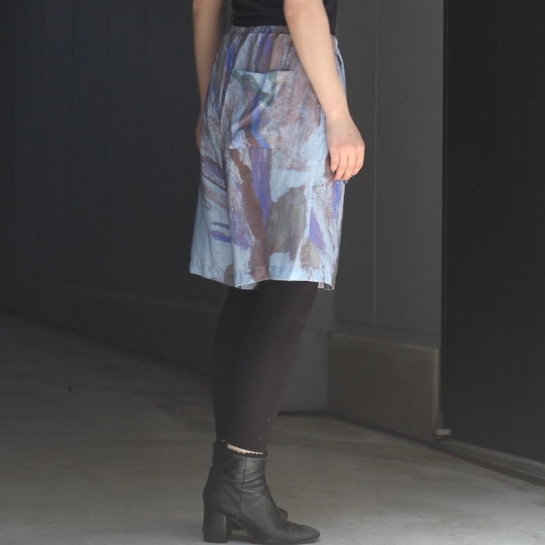 【残り一点】Flower Printed Easy Shorts