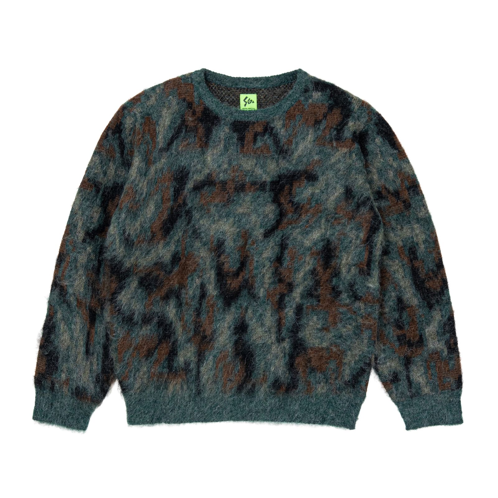 【残り一点】  Sex Camo Mohair Knit