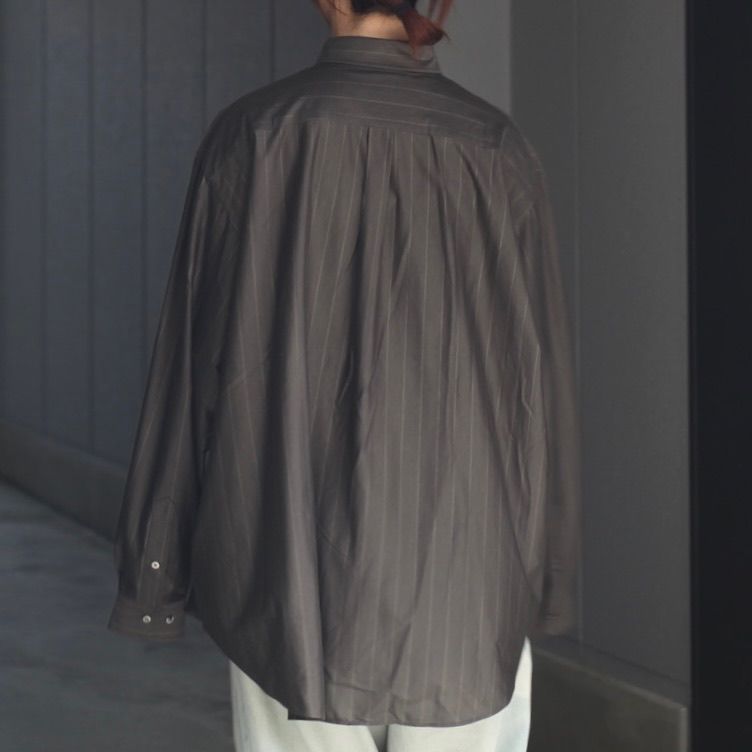 【残り一点】46G Atmosphere Stripe Shirt