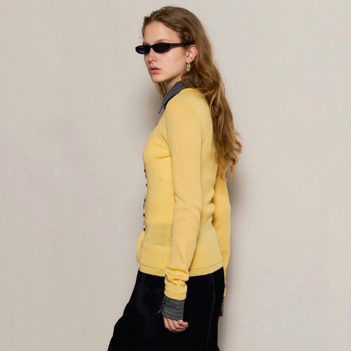 【残り一点】2way Knit Shirt