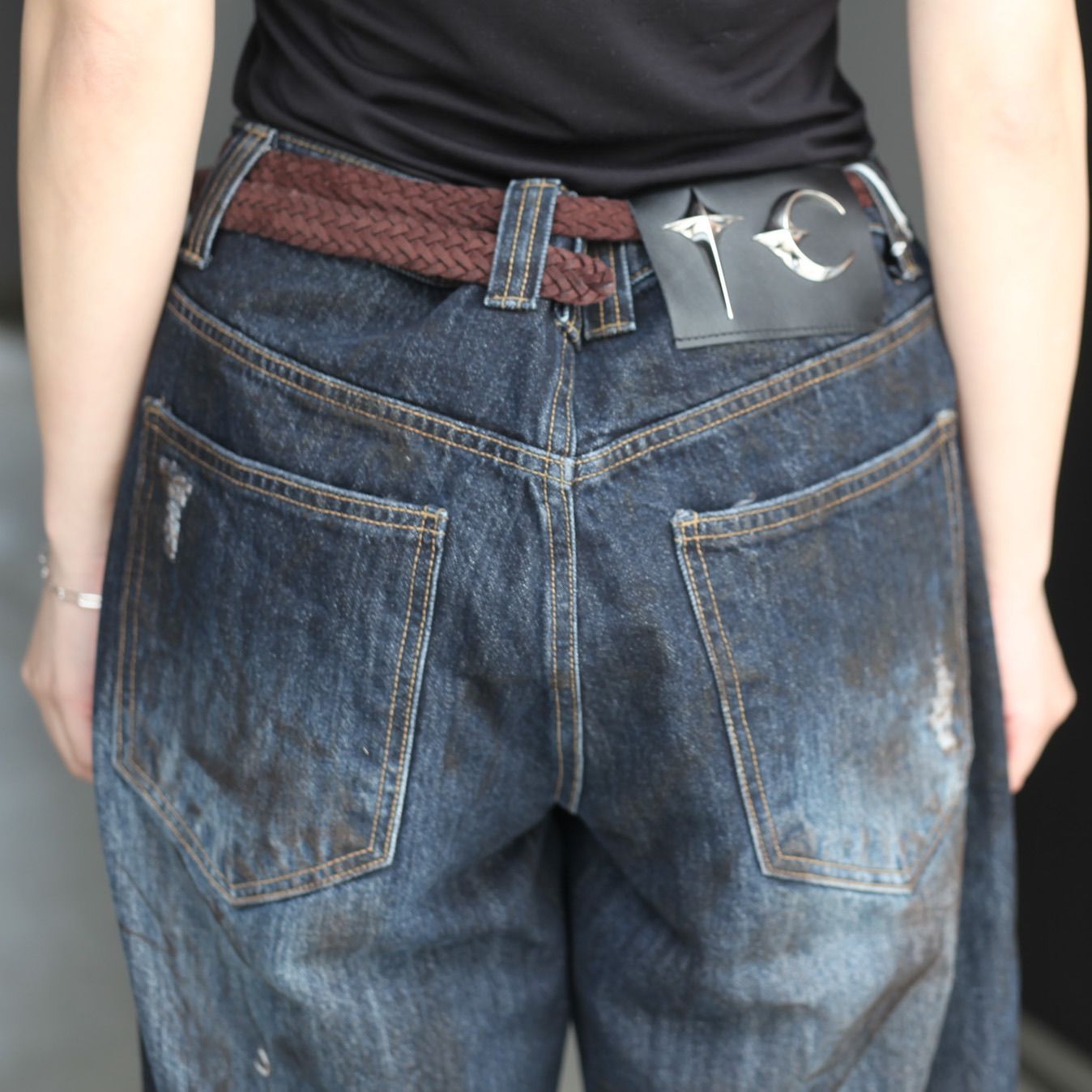 【残り一点】Burn Down Denim Pants