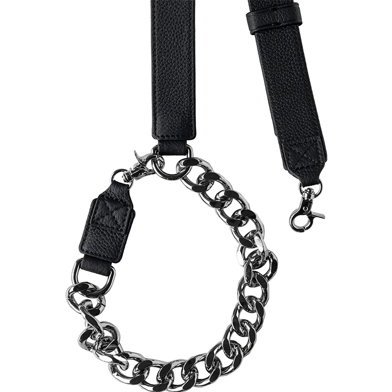 【残り一点】Chaine Duo Strap Reflet(BLACK)