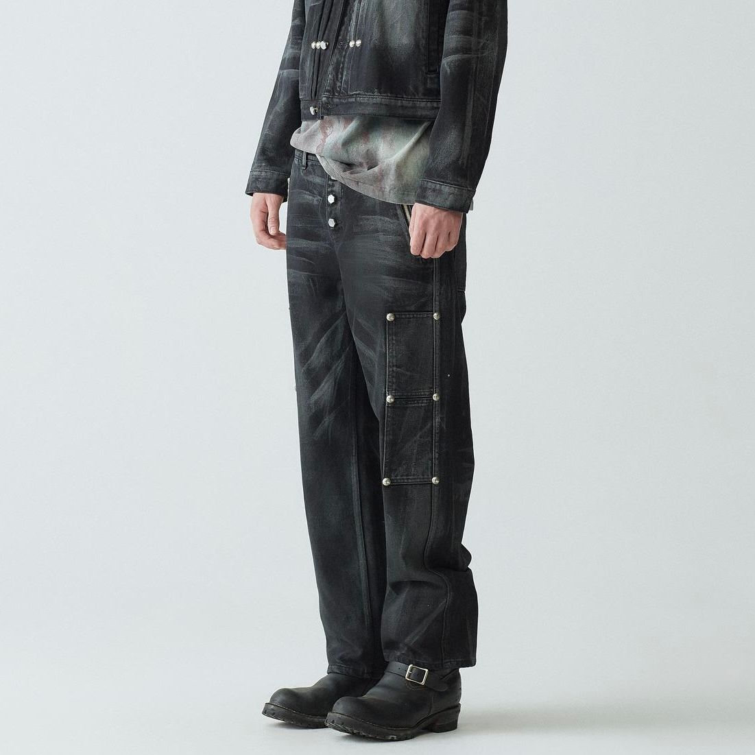 Thug Club - 【残り一点】Leave A Trace Denim Pants | ACRMTSM Thug Club - 【残り一点】Leave A Trace Denim Pants | ACRMTSM