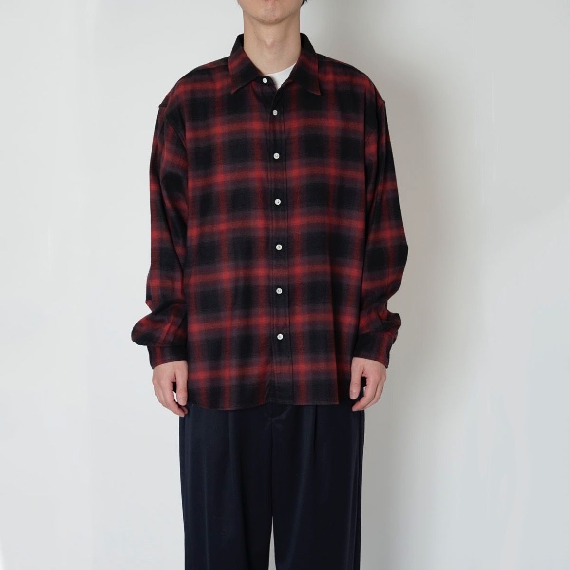 UNIVERSAL PRODUCTS - 【残り一点】L/S Check Shirt | ACRMTSM ONLINE