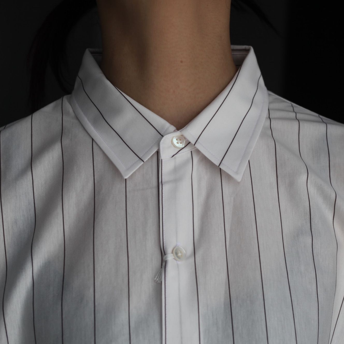 【残り一点】46G Modest Stripe Shirt