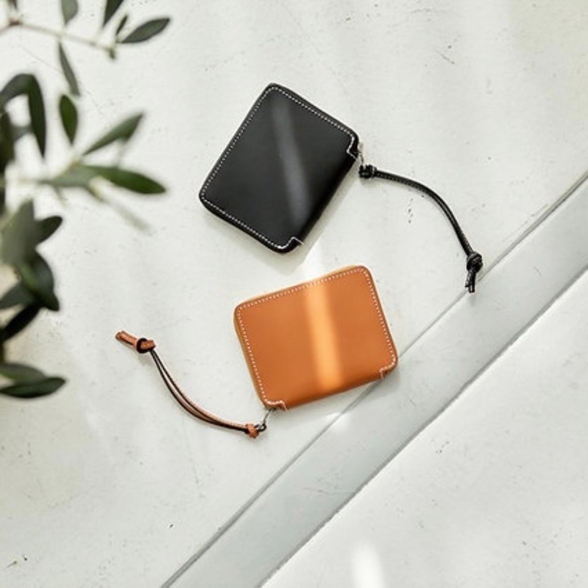 【残り一点】Round Zip Purse(DEG/ZE)