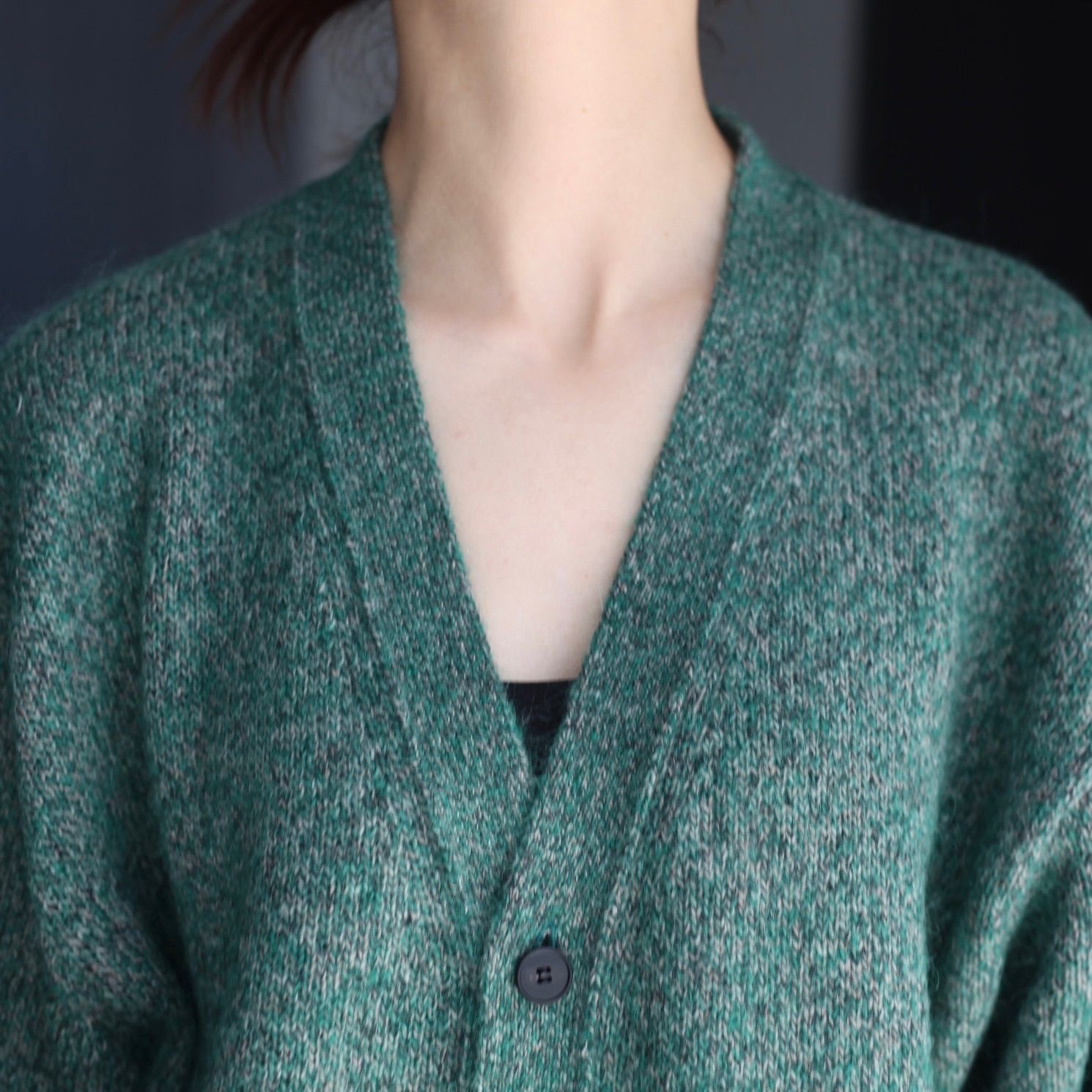 【残り一点】Wool Alpaca Mohair Oversized Cardigan