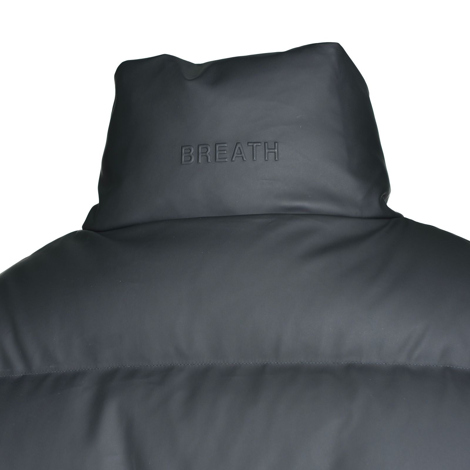 【残り一点】Faux Leather Matte Down Jacket