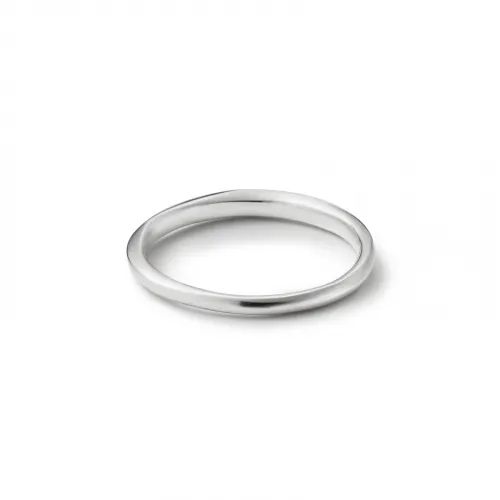 【お取り寄せ注文可能】Half Crockery Ring(SILVER)
