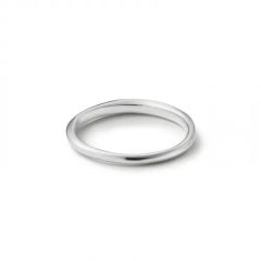 【お取り寄せ注文可能】Half Crockery Ring(SILVER)
