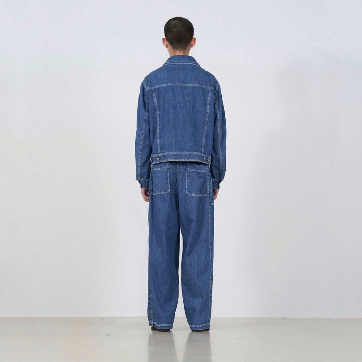 【残り一点】Light-Weight Denim Trucker Jacket