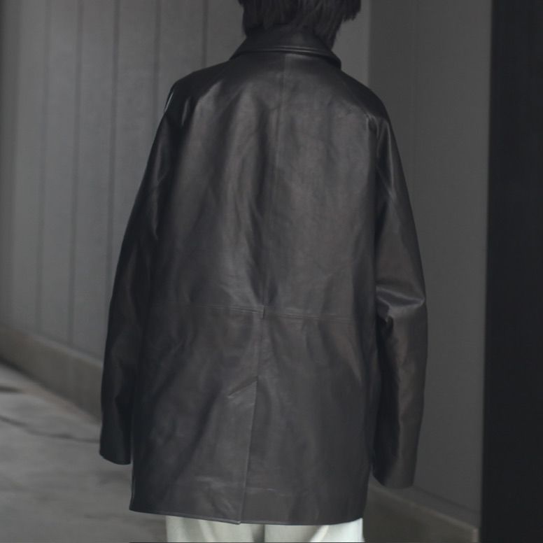 stein - 【残りわずか】Leather Half Coat | ACRMTSM ONLINE STORE