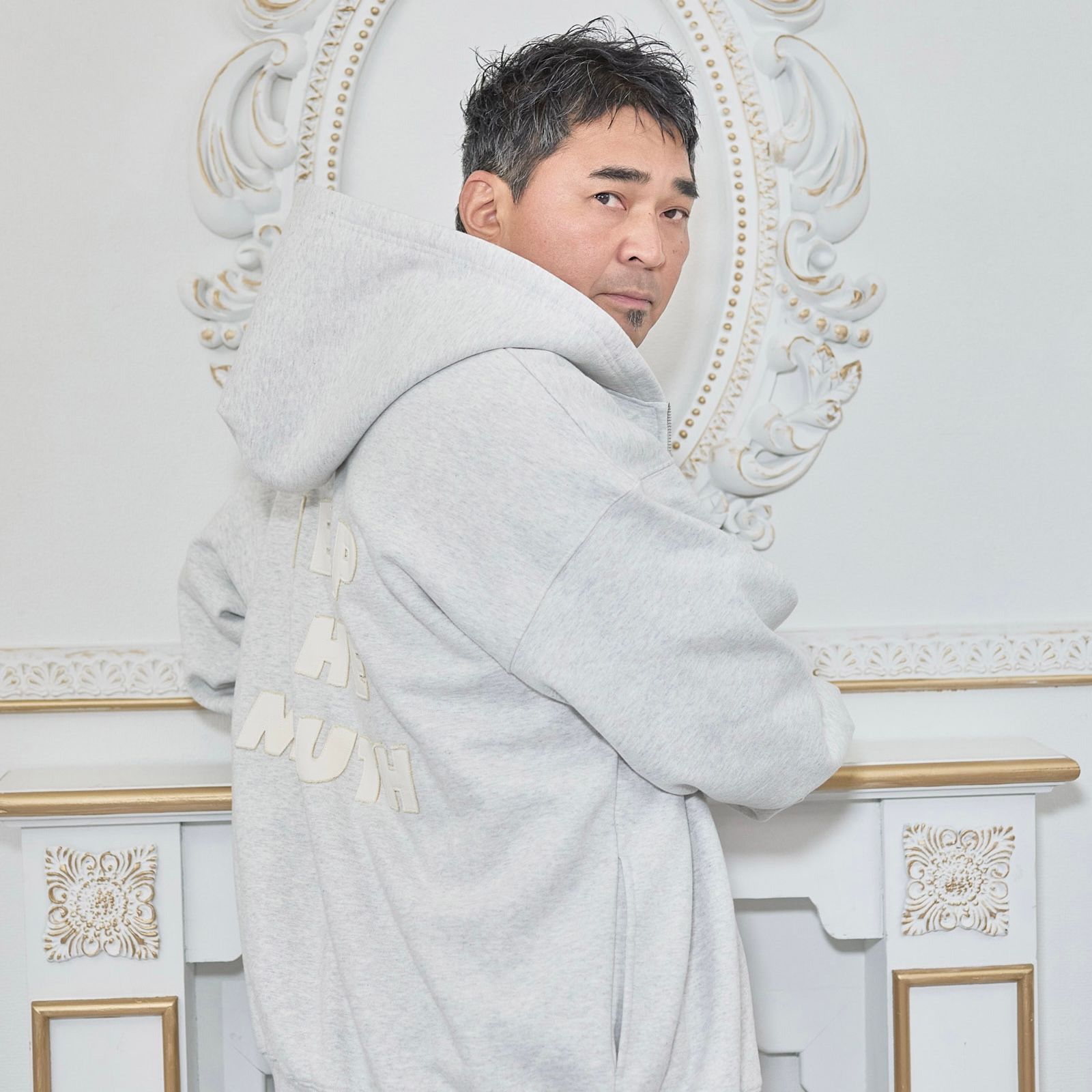 【残り一点】Patch Zip Sweat Hoodie