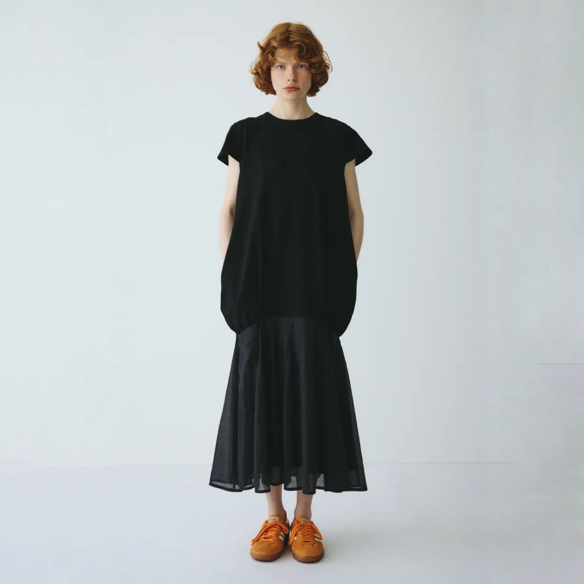 【残り一点】Cap Sleeve Dress