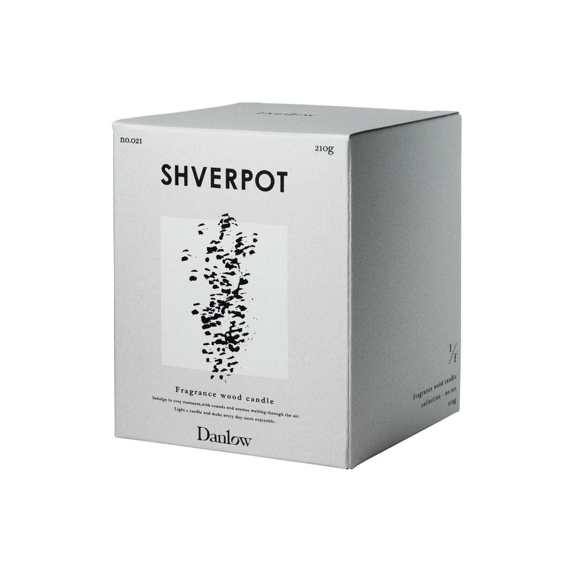 【残りわずか】Fragrance Wood Candle(SHVERPOT)