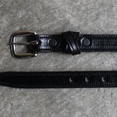 【残りわずか】Crossed Keeper Belts(BLACK×NICKEL)