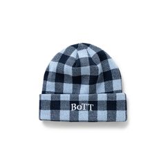 【残り一点】Gingham Check Beanie