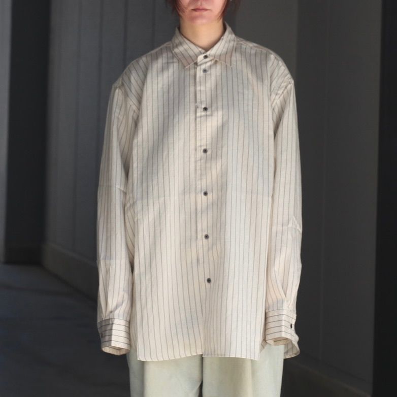 【残り一点】カルビアストライプL/Sシャツ